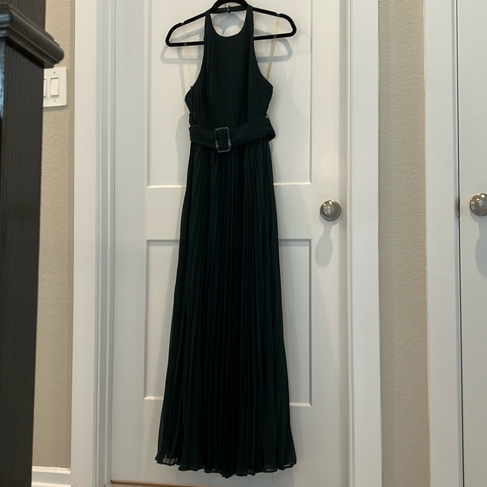 Fame and partners brand new with tag dress in dark green